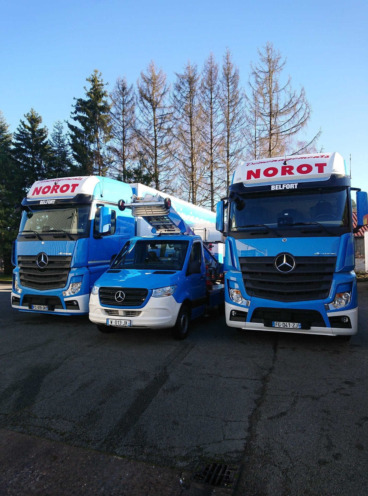 Camion et équipement Norot
